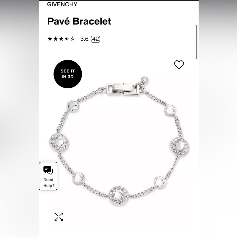 Givenchy earrings and bracelet SET - Picture 4 of 4